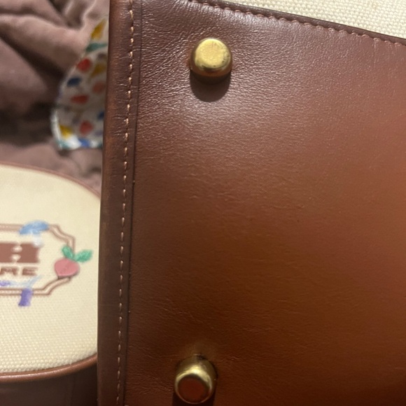 Coach Field Tote Floral w/ Matching Coach Floral Purse, Coach Scarf, & Charm - Picture 3 of 16